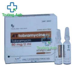 A. T Tobramycin inj 80mg/2ml An Thiên - Thuốc điều trị nhiễm khuẩn hiệu quả