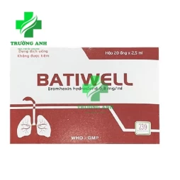 Batiwell - Thuốc làm loãng đờm cho bệnh đường hô hấp 