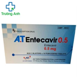 A.T Entecavir 0.5 - Thuốc điều trị viêm gan B hiệu quả
