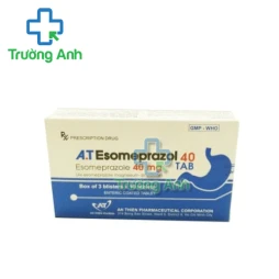 A.T Esomeprazol 40 tab - Điều trị trào ngược dạ dày - thực quản