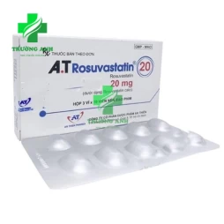 A.T Rosuvastatin 20 - Thuốc điều trị tình trạng tăng mỡ máu hiệu quả