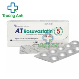 A.T Rosuvastatin 5 - Thuốc làm giảm cholesterol trong máu hiệu quả