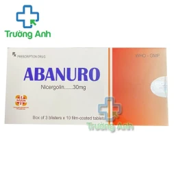 Abanuro 30mg Phương Đông - Thuốc điều trị rối loạn tuần hoàn não