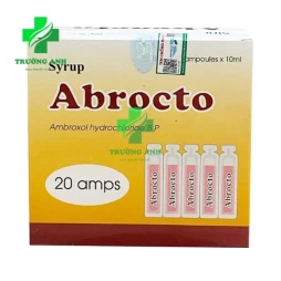 Abrocto Thephaco (ống 10ml) - Giúp tiêu chất nhày đường hô hấp hiệu quả