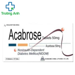 Acabrose Tablets 50mg - Thuốc điều trị đái tháo đường hiệu quả