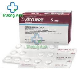 Accupril 5mg Pfizer - Thuốc điều trị tăng huyết áp hiệu quả