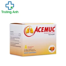 Acemuc 100mg - Giúp điều trị viêm phế quản nhanh, hiệu quả