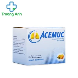 Acemuc 100mg - Giúp điều trị viêm phế quản nhanh, hiệu quả