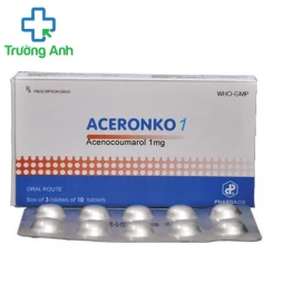 ACERONKO 1 - Thuốc phòng và điều trị huyết khối tĩnh mạch hiệu quả