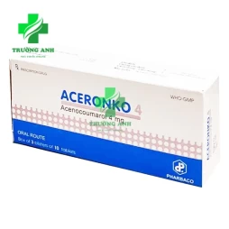 Aceronko 4 - Thuốc dùng điều trị bệnh tim mạch hiệu quả