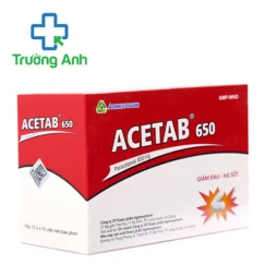 Acetab 650 - Thuốc điều trị hạ sốt giảm đau hiệu quả