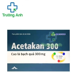 Acetakan 300 Agimexpharm - Hỗ trợ cải thiện tuần hoàn não