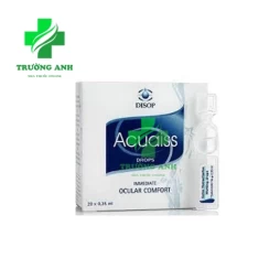 Acuaiss drops Disop (tép 0,35ml) - Giúp điều trị khô mắt, mỏi mắt hiệu quả