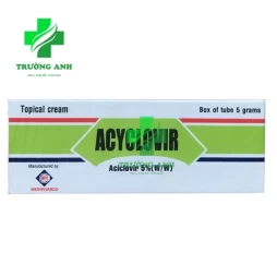 Acyclovir Medipharco - Thuốc điều trị nhiễm khuẩn ngoài da hiệu quả (10 hộp)