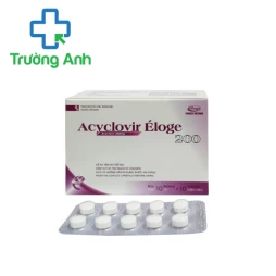 Acyclovir Eloge 200 - Thuốc điều trị nhiễm khuẩn da hiệu quả
