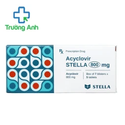 Acyclovir Stella 800 mg - Thuốc điều trị nhiễm Herpes simplex