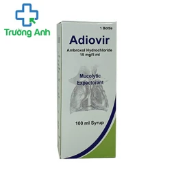 Adiovir 100ml - Thuốc điều trị hen, viêm phế quản hiệu quả