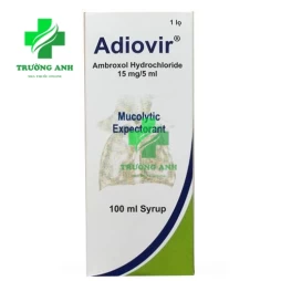 Adiovir 100ml - Thuốc điều trị hen, viêm phế quản hiệu quả