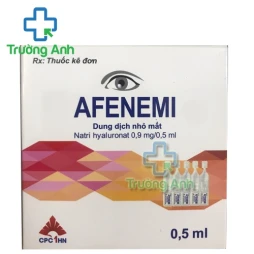 Afenemi - Thuốc nhỏ mắt, chống khô mắt hiệu quả
