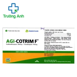 Agi-cotrim F (chai 500 viên) - Thuốc điều trị nhiễm khuẩn
