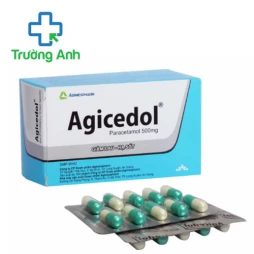 Agicedol 500mg - Thuốc điều trị cảm , sốt, đau đầu, nhức răng