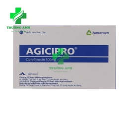Agicipro 500 - Thuốc điều trị viêm đường tiết niệu hiệu quả