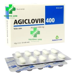 AGICLOVIR 400 - Thuốc điều trị nhiễm khuẩn của Agimexpharm hiệu quả