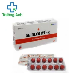Agidecotyl 500 - Giúp điều trị bệnh thoái hóa cột sống, đau thắt lưng
