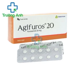 Agifuros 20 Agimexpharm - Điều trị bệnh phù hiệu quả