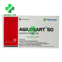 Agilosart 50 - Thuốc điều trị tăng huyết áp và suy tim hiệu quả của Agimexpharm 