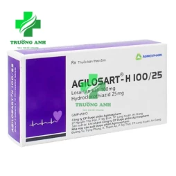 Agilosart-H100/25 - Thuốc điều trị tăng huyết áp phối hợp của Agimexpharm