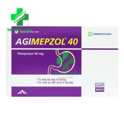 Agimepzol 40 - Thuốc điều trị loét dạ dày - tá tràng hiệu quả