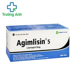 Agimlisin 5 - Điều trị tăng huyết áp, suy tim, nhồi máu cơ tim
