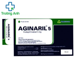 Aginaril 5 - Thuốc điều trị tăng huyết áp của Agimexpharm