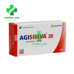 AGISIMVA 20 - Thuốc điều trị xơ vữa động mạch máu hiệu quả