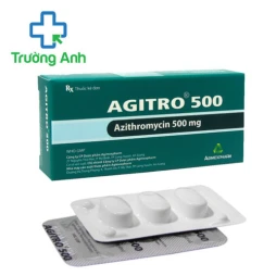 Agitro 500 - Thuốc điều trị nhiễm khuẩn hô hấp hiệu quả