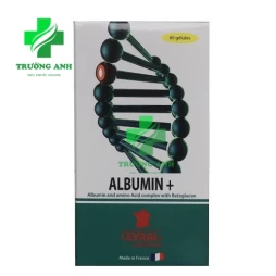 Albumin + (albumin plus) - Cung cấp albumin, các acid amin và betaglucan