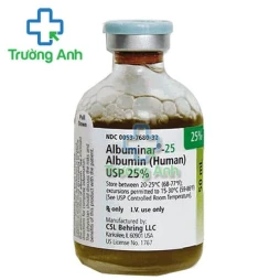 Albuminar-25 50ml CSL Behring - Huyết thanh điều trị sốc giảm thể tích