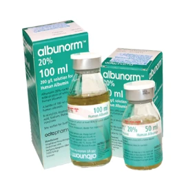 Albunorm 20% 200g/l 100ml - Thuốc điều trị làm tăng bilirubin máu của Áo