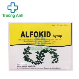 Alfokid Syrup Kolmar Pharma - Thuốc trị ho, tiêu đờm hiệu quả