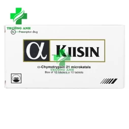 α-Kiisin (Alpha Kiisin) Pymepharco - Thuốc kháng sinh chống viêm, chống phù nề