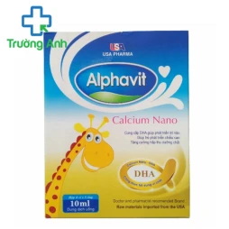 Alphavit Calcium Nano - Bổ sung các vitamin cần thiết giúp trẻ ăn ngon
