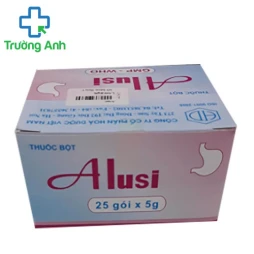 Alusi (gói bột 5g) - Thuốc điều trị đường tiêu hóa, đầy hơi, khó tiêu