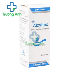 Alzyltex 10mg/10ml Mebiphar - Điều trị viêm mũi dị ứng, mề đay