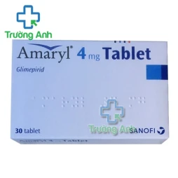 Amaryl 4mg - Thuốc kiểm soát đường huyết hiệu quả của Sanofi