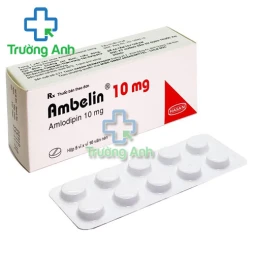 Ambelin 10mg Hasan - Điều trị tăng huyết áp, đau thắt ngực