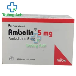 Ambelin 5mg Hasan - Thuốc điều trị tăng huyết áp hiệu quả