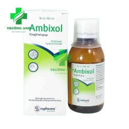 Ambixol 15mg/5ml syrup - Thuốc điều trị viêm phế quản cấp tính của Bulgaria