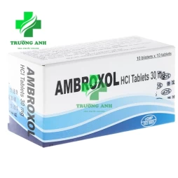 Ambroxol HCL Tablets 30mg​ - Thuốc làm tiêu chất nhầy đường hô hấp của Đài Loan