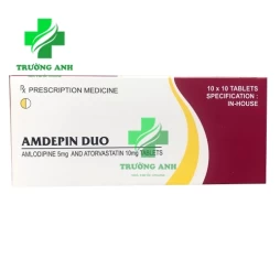 Amdepin Duo - Thuốc điều trị tăng huyết áp của Pharmaceuticals Ltd